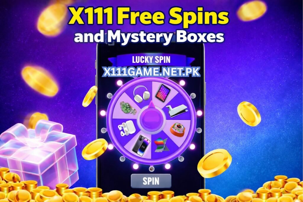 Get Free Spins and Mystery Boxes in X111